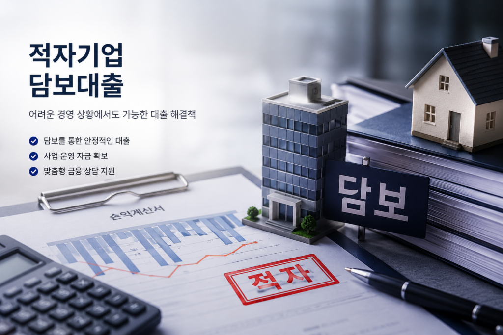 적자기업 담보대출
