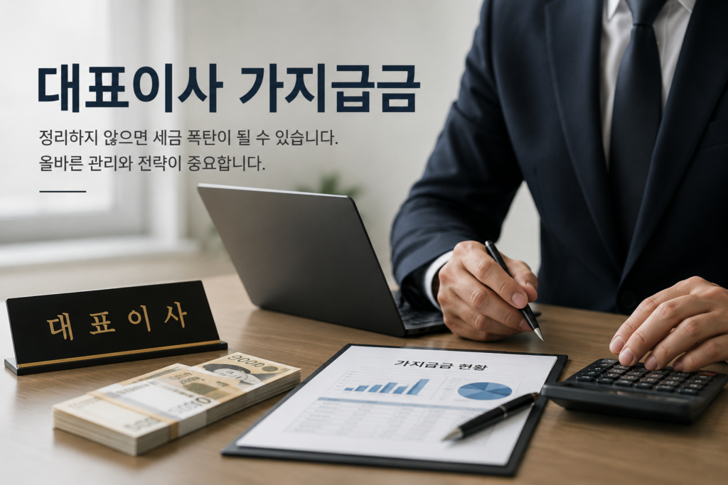 대표이사 가지급금