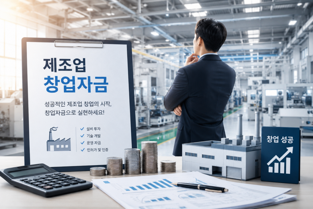 제조업 창업자금